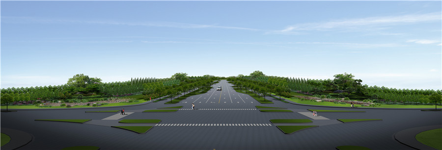 溫嶺市東部新區(qū)第2、3、4、5街沿線綠化工程